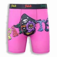 Proveedor de Ropa Interior Masculina Personalizada al por Mayor OEM, Bóxers para Hombre de Talla Grande, Transpirables, con Banda Elástica, Estampados, de Pierna Corta