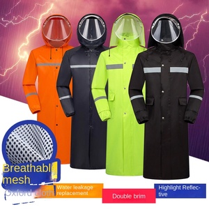 <span class=keywords><strong>Impermeable</strong></span> Reflectante de Tela Oxford Gruesa con <span class=keywords><strong>Capa</strong></span> Adhesiva, <span class=keywords><strong>Impermeable</strong></span> de una Pieza para Hombre Adulto, Protección Laboral para Exteriores, Venta al por Mayor - Product Image 1