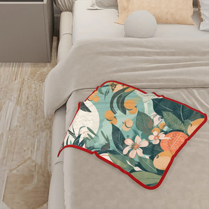 Image personnalisée Luxe 250 GSM Réversible Flanelle Jeter Couverture 4:5 Ratio Super Doux Corail Polaire Confortable Chaud Camping En Plein Air Décoratif - Product Image 5