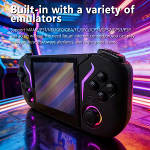 Console Android X95, console de <span class=keywords><strong>jeu</strong></span> portable Android, écran 3,5 pouces 640*480, Wi-Fi, consoles de <span class=keywords><strong>jeu</strong></span> Android, 1 Go de RAM, prend en charge <span class=keywords><strong>YouTube</strong></span> - Product Image 2