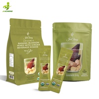 Emballage de boisson en poudre de complément alimentaire nutritionnel avec impression personnalisée aliment de santé Pochettes debout Doypack à fermeture éclair Sacs en mylar