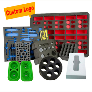 Insert en <span class=keywords><strong>mousse</strong></span> EVA découpé sur mesure, fraisé CNC, 2026, 2 tons, emballage protecteur, boîte à fleurs, insert en <span class=keywords><strong>mousse</strong></span> noire avec ruban - Product Image 4