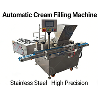 Machine de remplissage alimentaire polyvalente pour crème, confiture, pâte de haricots, chocolat, pour ligne de production d'usine de boulangerie multi-produits