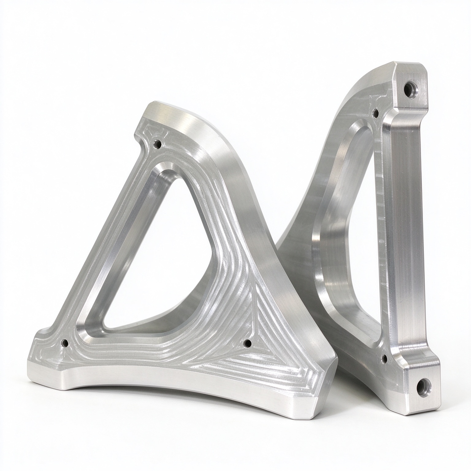 High Strength Robot Structural Part, Custom Aluminum Alloy Support ...