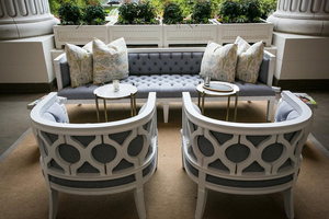 Canapés <span class=keywords><strong>de</strong></span> salon <span class=keywords><strong>de</strong></span> luxe <span class=keywords><strong>de</strong></span> haute qualité, ensemble <span class=keywords><strong>de</strong></span> canapés en bois <span class=keywords><strong>de</strong></span> chêne massif 1 + <span class=keywords><strong>2</strong></span> + 3 avec lin Beige blanc pour la fête <span class=keywords><strong>de</strong></span> mariage à la maison - Product Image 3