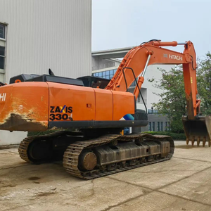 Excavatrice Hitachi ZX330 d'occasion avec moteur PLC, boîte de vitesses - 33 tonnes de poids opérationnel, machines de génie civil et de construction en stock - Product Image 4