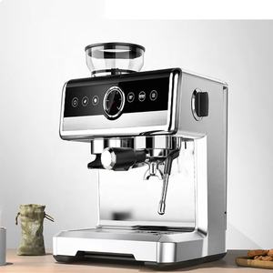 Machine à <span class=keywords><strong>café</strong></span> expresso semi-automatique italienne avec moulin, machine à <span class=keywords><strong>café</strong></span> barista pour boissons authentiques de <span class=keywords><strong>style</strong></span> <span class=keywords><strong>café</strong></span> - Product Image 4