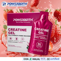 Gommes de créatine aux baies mélangées, capsules à croquer, marque privée, poudre et gel, stimulant cognitif, gelée de créatine