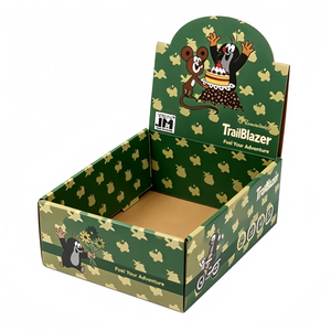 Espositore da banco personalizzabile, struttura robusta, scatola pieghevole <span class=keywords><strong>per</strong></span> caffè in polvere, barrette energetiche e caramelle assortite. - Product Image 2
