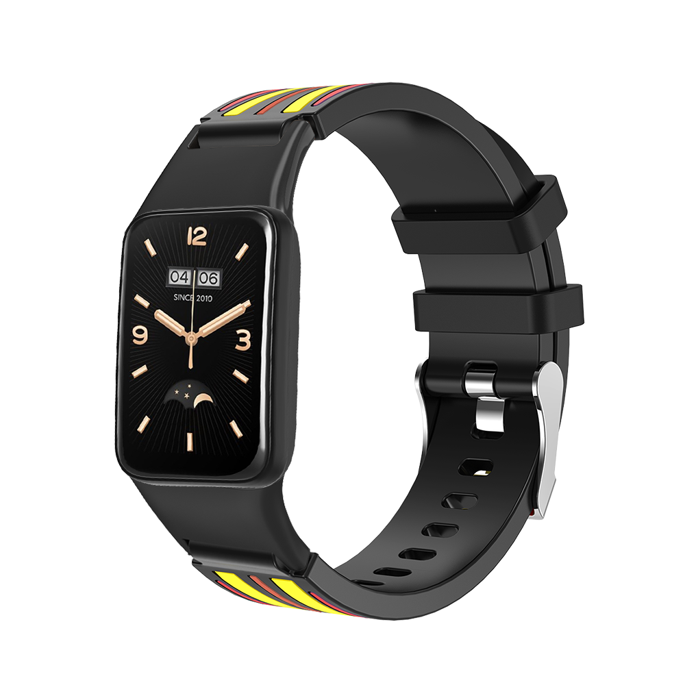 Ремешок для часов Xiaomi Mi Band 7Pro С Рисунком бабочки, быстросъемный водонепроницаемый силиконовый сменный регулируемый ремешок для смарт-часов