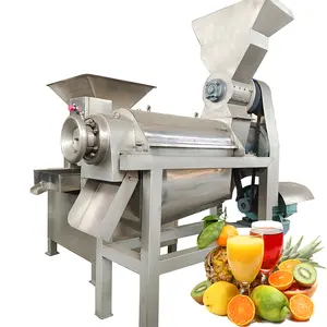 Planta de procesamiento de zumo de extracción triturada para limpieza de fruta naranja completa