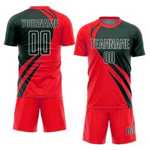 Fournisseur de tenues de football respirantes et à séchage rapide sur mesure, proposant des ensembles de maillots et de shorts pour l'entraînement, la compétition et le sport professionnel - Product Image 4