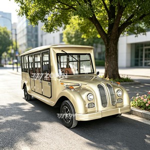 Vehículo Eléctrico Retro Vintage Adaptado para Carretera, Coche Clásico Personalizado para Turismo en Zonas Escénicas de Montaña - Product Image 5