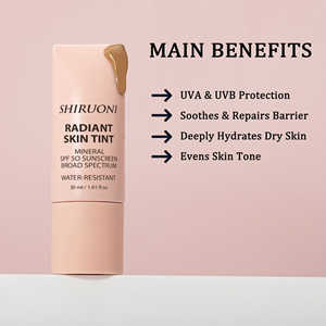<span class=keywords><strong>Crema</strong></span> <span class=keywords><strong>Solare</strong></span> Minerale Colorata SPF <span class=keywords><strong>50</strong></span> Resistente all'Acqua e al Sudore, Idratante Leggero per il <span class=keywords><strong>Viso</strong></span>, Etichetta Privata - Product Image 2