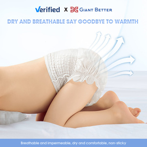 超薄型超乾燥表面カスタムマジックテープケアティーンベビーおむつ紙使い捨てスリーピーベビーおむつ新生児用 - Product Image 5