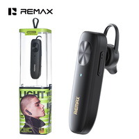 Remax Earphone Bluetooth Satu Sisi Handsfree Nirkabel Headset Telepon Bluetooth untuk Pengemudi Truk