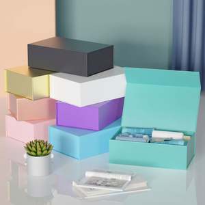 Cajas de Regalo Magnéticas de Lujo para Joyería, Cajas de Papel para Joyería de Alta Gama, Personalizadas, para Negocios o Regalos, con Tapa Magnética Abatible - Product Image 6