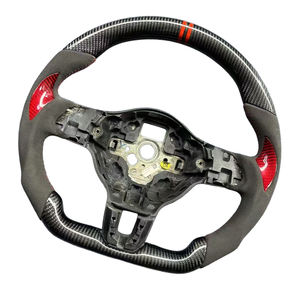 <span class=keywords><strong>Volante</strong></span> Deportivo de Fibra de Carbono y Cuero para Volkswagen Golf Passat Jetta <span class=keywords><strong>MK6</strong></span>/MK7 <span class=keywords><strong>GTi</strong></span> - Product Image 2