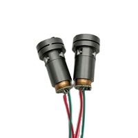 Lasence 8mm Diamètre Petite Taille Module Laser Vert Puissant 30mW 532nm Spot Laser Vert, Matériau Cuivre Stylo Laser Vert