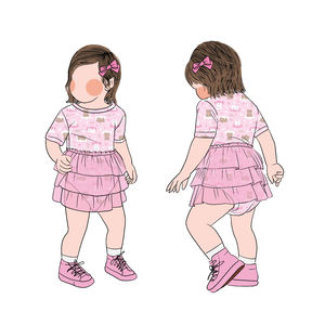 Little Glow Kid - Venta al por Mayor <span class=keywords><strong>de</strong></span> Bodys <span class=keywords><strong>de</strong></span> Tul con Botones a Presión para Bebés, Faldas para Niñas, Monos para Niños - Product Image 2