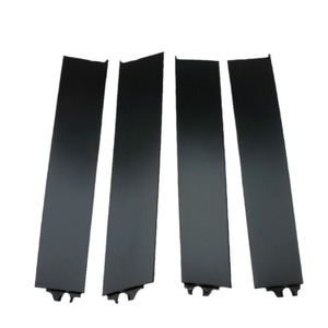 Honda Crv Door Pillar Trim Panels 72470 TET H01 72430 TET H01 Left Right Front Door <b>Window</b> Trim Strips PC <b>Plastic</b> - Product Image 1