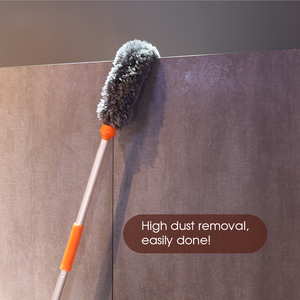 Myvit — brosses en plastique 2 en 1, nettoyage du sol à l'herbe de <span class=keywords><strong>jardin</strong></span>, brosses magiques douces, manche de brosses, <span class=keywords><strong>plumeau</strong></span> en microfibre, fabriqué en chine - Product Image 3