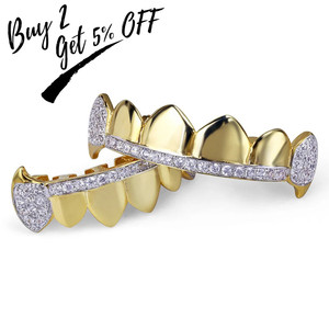 Micro pavimentano le griglie superiori e inferiori in zirconi cubici - Product Image 4