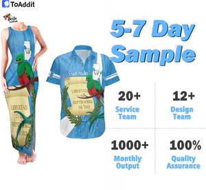 Guatemala Imprimir Pareja Traje a juego <span class=keywords><strong>Ropa</strong></span> Tanque Mujeres Vestido <span class=keywords><strong>Ropa</strong></span> Para Hombre - Product Image 3