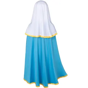 Party Festival Girls Bible Religion Virgin Mary Costume Halloween Costume Set