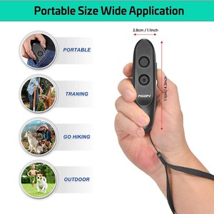 Répulsif à ultrasons pour chiens PU30 noir, dispositif anti-aboiement rechargeable pour animaux de compagnie - Product Image 3