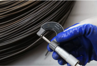 Fil de fer recuit en acier au carbone, durable, anti-corrosion, en petite bobine, souple, pour la construction