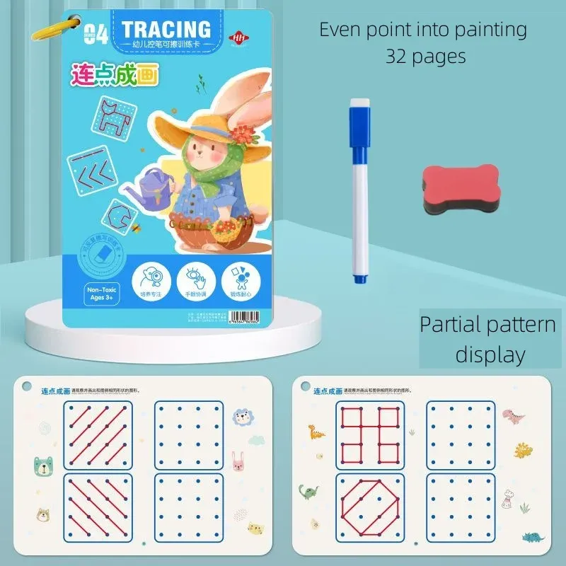 Bleu&nbsp;: Connectez les points Images 32&nbsp;pages