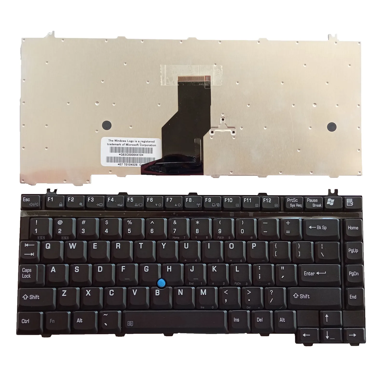 नई लैपटॉप कीबोर्ड के लिए तोशिबा सैटेलाइट A10 M20 अमेरिका संस्करण काले बिंदु के साथ