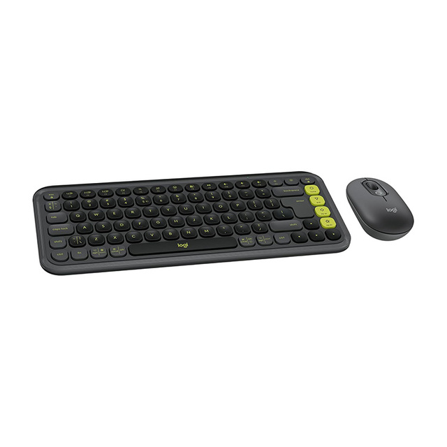 Logitech POP ICON Combo Graphite BluetoothLogitech POP ICON Combo Graphite Bluetooth Wireless Keyboard and Mouse Set EasySwitch