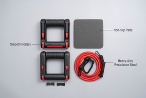 Nouvelle conception de roue abdominale lisse de 4,5 cm pour un entraînement <span class=keywords><strong>fluide</strong></span> et silencieux <span class=keywords><strong>à</strong></span> domicile - Product Image 3