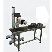 Machine de marquage laser UV 5W pour bouteilles en aluminium avec longueur d'onde de 355 nm