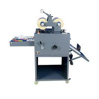 Machine à plastifier thermique semi-automatique WD-390B avec moteur 220V, capacité 50m/min, largeur de travail 350mm