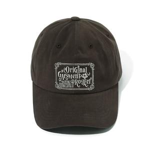 หมวกแก๊ปโลโก้สัญลักษณ์ดั้งเดิมของ ogarp สีน้ำตาลเกาหลีสำหรับฉากสบายๆ - Product Image 1