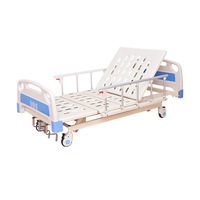 Lit d'hôpital de luxe d'infirmière de soins de lit d'hôpital d'Icu de trois manivelles