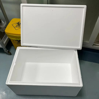 Boîte isotherme extra-large en polystyrène blanc pour produits de pêche, emballage en EPS