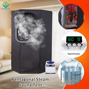 <span class=keywords><strong>Sauna</strong></span> Portatile a Vapore Fuerle per Casa, Tenda <span class=keywords><strong>Sauna</strong></span> Pieghevole per 1 Persona con Sedia Richiudibile - Product Image 1