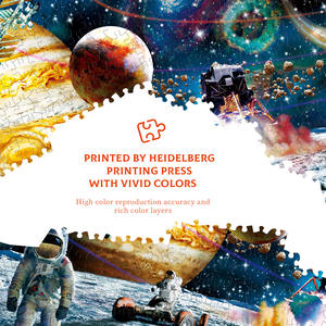 <span class=keywords><strong>Puzzle</strong></span> personnalisé de <span class=keywords><strong>1000</strong></span> pièces en plastique et papier pour adultes, jeux de <span class=keywords><strong>puzzle</strong></span> imprimés sur mesure avec pelliculage mat, jouets éducatifs, cadeau - Product Image 2