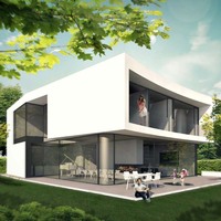 Conception unique DQ pour maison préfabriquée économique construite sur un plancher en béton / Maison préfabriquée spéciale / Panneau mural sandwich en ciment EPS