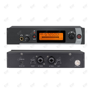 ระบบมอนิเตอร์แบบพกพาในหูไร้สาย UHF รุ่น DS200 ความหน่วงต่ำ เสียงคมชัด สำหรับนักร้องและการแสดงสด - Product Image 2