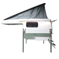Camper léger Premium KINLIFE pour les aventures en plein air et les voyages routiers avec lit double