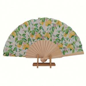 Abanico Plegable de Madera Pintado a Mano de 23cm, Personalizado con Diseño Clásico Deportivo, Arte Folclórico, Decoración del Hogar, para Negocios, Venta al Por Mayor - Product Image 2