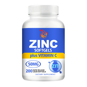 Cápsulas Blandas de Zinc ODM OEM con Vitamina C, Promueven el Metabolismo Energético, Mejoran la Salud Intestinal, Apoyan la Salud Reproductiva de la Piel, Cápsulas Blandas de Vitamina C - Product Image 1