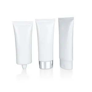 Umwelt freundliche Kunststoff-Creme tube Zuckerrohr papier Nachfüllbar 30ml 100ml 150ml 100g weiß Schwarz Kosmetik behälter Soft Tube