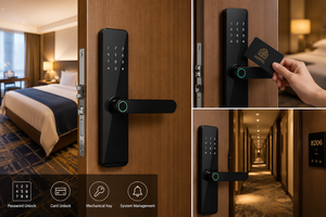 Sistema de Hotel SINON TT, Cerradura Inteligente RFID para Puerta de Hotel, Tarjeta de Acceso Digital, Cerradura Digital para Hoteles para Proyectos Hoteleros - Product Image 4