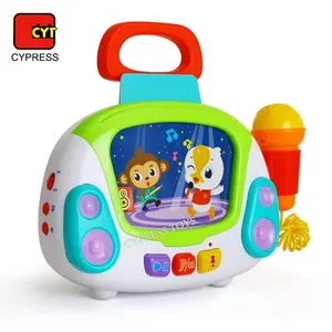 可记录屏幕婴儿乐器玩具儿童卡拉ok 机卡拉ok 麦克风玩具